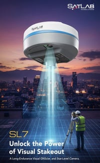 satlab sl7 أبرز المواصفات الدقة: دقة RTK تصل إلى 6 مم + 0.5 جزء في الم...