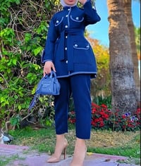 طقم • كريب إيطالي • مقاسات ٤٠ ٥٠