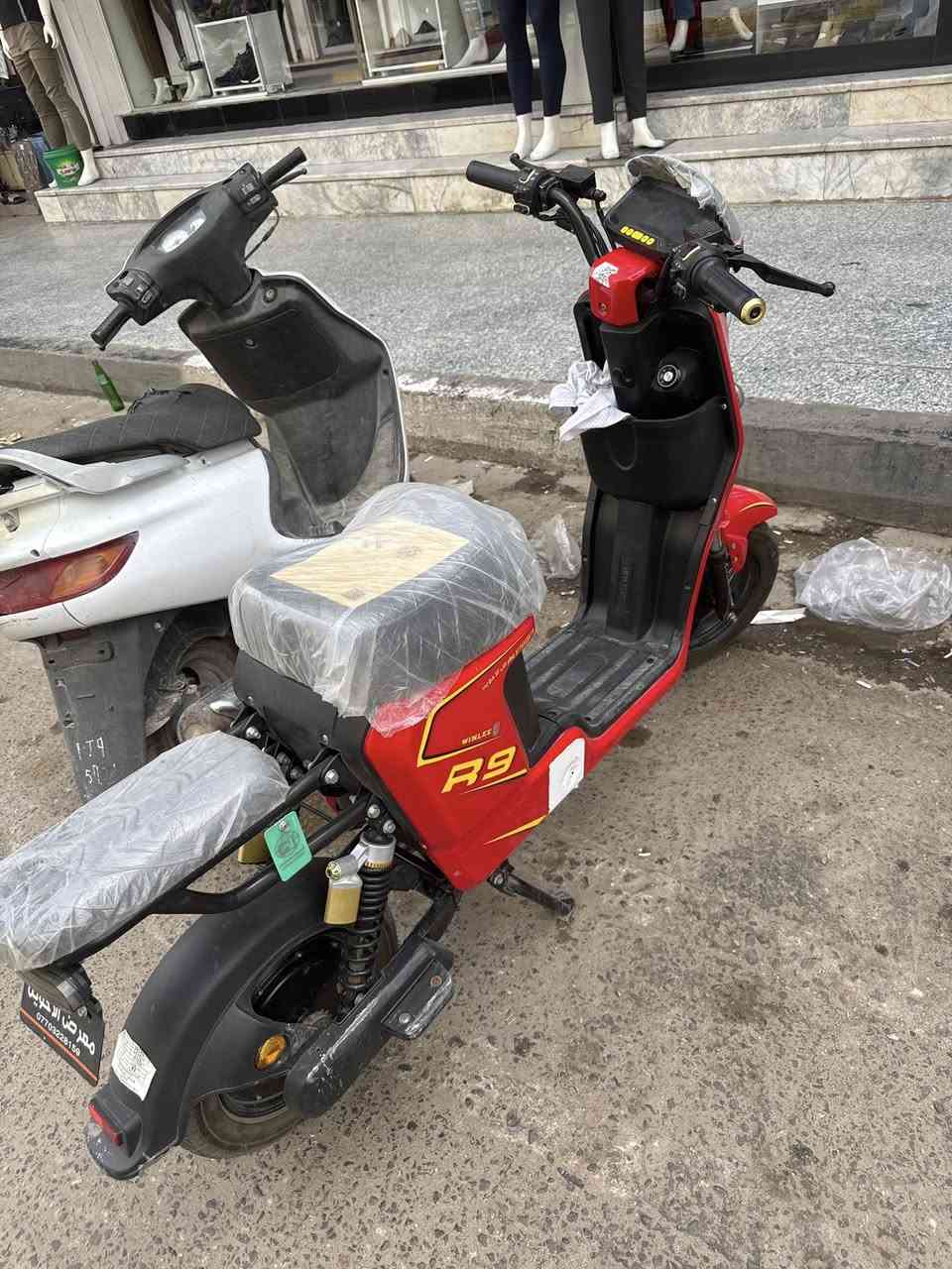 دراجة شحن جديد اي نقص مابيه سعره 500وبيه مجال مكاني بصره جنينه تواصل ‪0775 309 8511‬
