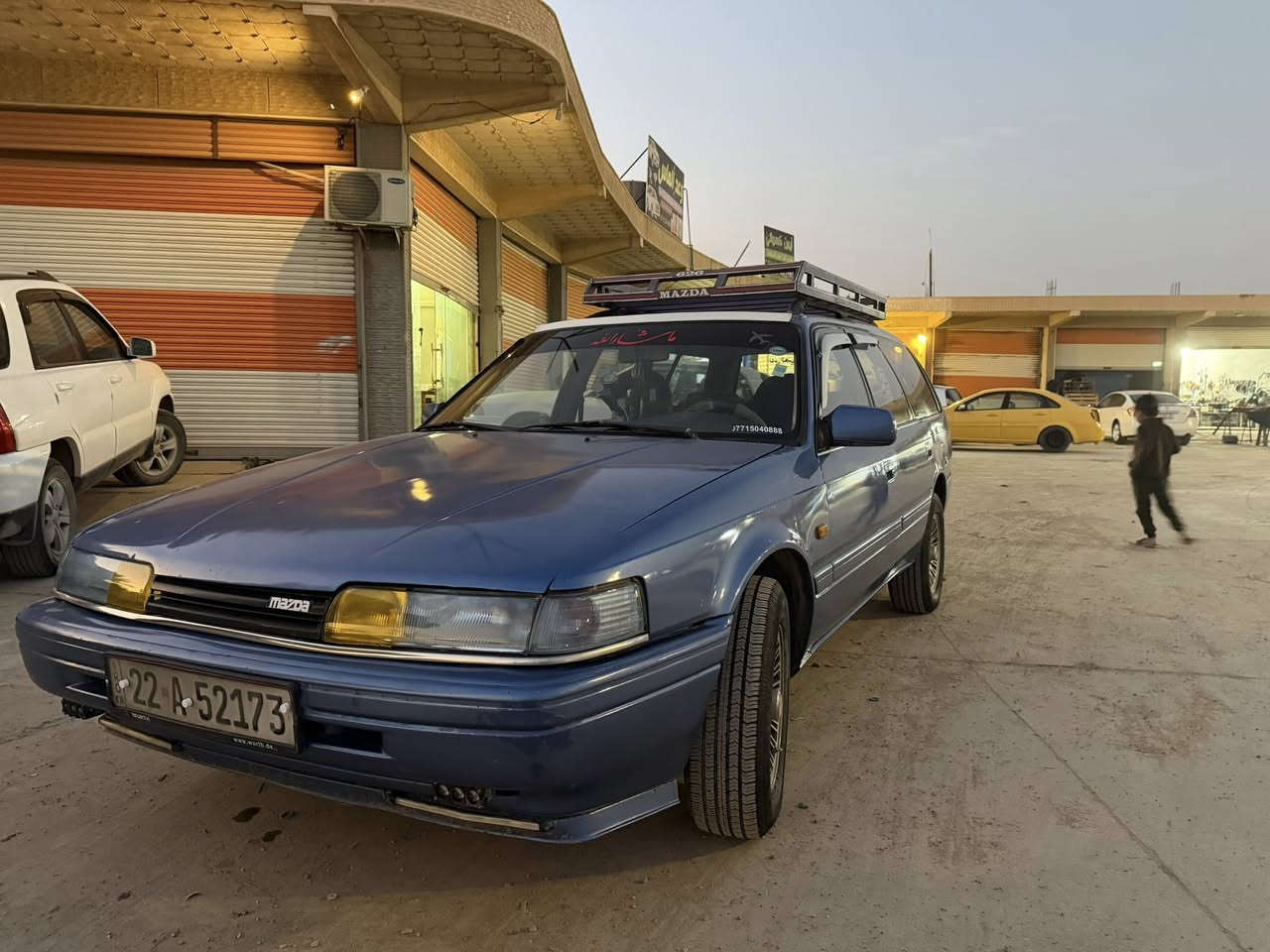 سلام عليكم ورحمه الله وبركاته
مازدا استيشن رقم اربيل سنويه 2030
تحويل مباشر
تدفئه تبريد محرك وكير خير من الله ترايك للبصرة
محرك 12ولف 
مصبوغه احزام للجماليه فقط
بدون خياس معمر جديد 
سعر السياره 53ورقه بي مجال قليل
مكان السياره ديالى خانقين
***********
واتس اب
