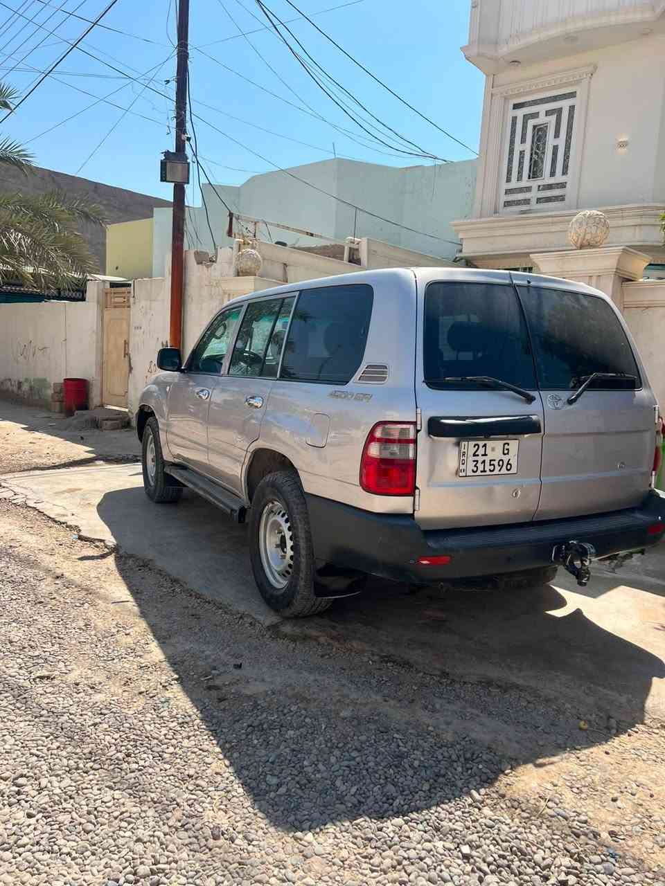 لاندكروزر G فوول فوول عادي 2001 فور ويل دبل خفيف وثكيل
السيارة اصولي مدنية اصلً ، رقم السيارة اسليمانية بسمي 
 سنوية وهزة جديدة ، شرط مكينة وكير بالكارتون ، داخل جديد 
تايرات جدد ويل ابلادي ، دبل تانكي بلادي ودبل فيت فم وطوافات بلادي ، كهربائيات شغالة كلهن  مكفولة كفالة عااامة شرط : مكان السيارة سامراء 130 وبيها مجال للطيبين 

+964 771 994 6249
غير متواجد في التواصل الاجتماعي


**إذا كنت صاحب هذا الإعلان وتريد حذفه لأي سبب، رجاءا أرسل رسالة إلى الدعم الفني**