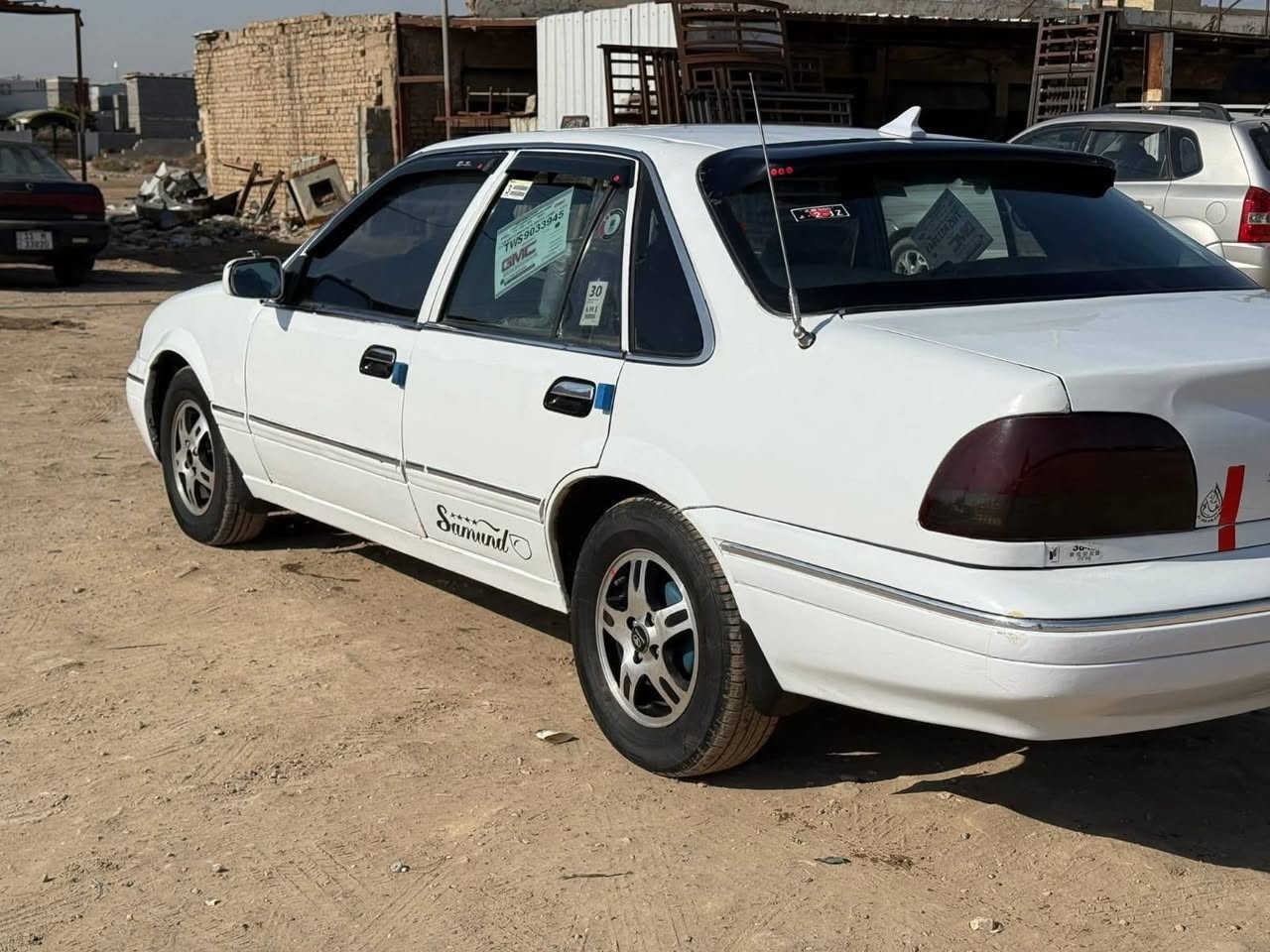 السلام عليكم برنس فراشة موديل 96سياره نضيفه وحلوه كامله اي نقص ماكو تخم تاير صدر امامي خلفي جديد كير محرك مكفول لا تنقيص ولا تبخير محرك 2000مفتوح كهربائيات كله شغال لايت زنون رقم بغداد دولي تحويل مباشر السعر 40بيها مجال شويه  حك جيه   مكان السياره عامريه الفلوجة  جماعه 35لا تخابرني ولا تعب روحك ***********
***********
