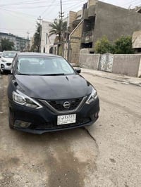 نيسان سنترا 2018 SL فول للبيع  حادثهه امامي چاملغ وبنيد   استفسار 0771...