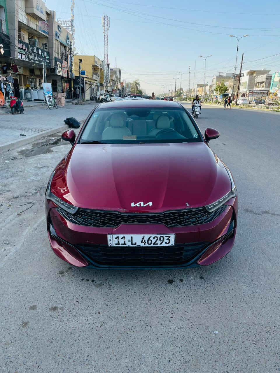 KIA K5 موديل 2022 لون ماروني 
سياره حادث بسيط جدا فقط جاملغ مكفوله من الدواخل والشواصي والالغود (((بدون ايرباك ))) 
صور حادث بل منشور 
سياره باسمي تحويل ثاني يوم 
ماشيه 70 
مواصفات بصمه 
تشغيل عن بعد 
رادارات امامي خلفي 
كشنات جلد 
قياده ذاتيه 
انضمه قياده عدد(3)
مثبت سرعه 
صدر جديد 
تبريد جديد 
هزه جديده 
بصمه ابواب 
ترحيب ابواب 
صندوق ذكي 
توقف ذاتي 
سايد بريك دكمه 
مكينه 1600 تيربو 
حساسات 
وبعد هواي بيهه مواصفات 
سياره جديده ونضيفه استعمال شخصي احلا من الصور 
السعر 155  
للتواصل 
***********
