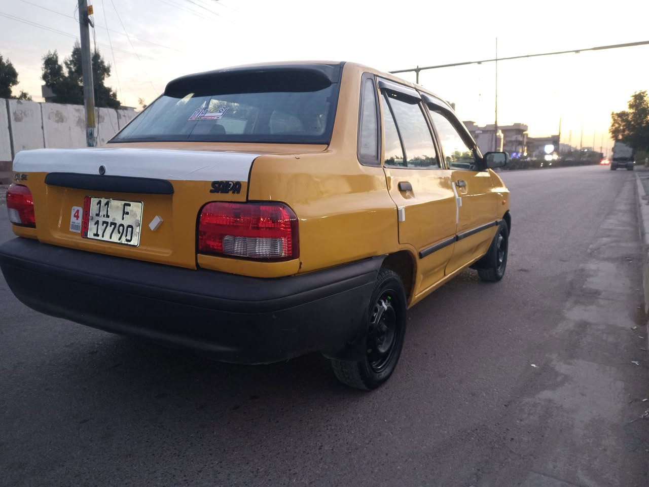 سايبا موديل ١١ محرك لاصرف ولاتبخير صدر أمامي وخلفي جديد تخم تاير جديد دوشمه عام شواصي مكفولات رقم دولي بغداد سياره جاهزه من كلشي مكان السياره بغداد ٢٧ وبيهه مجال قليل ***********
