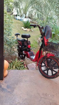 دراجه شحن للبيع ونضافته كلش حلوه نفس الصوره مواصفات  بصمه وتشغيل عن بع...