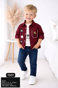 ملابس ولادي • خامة أصلية • مقاسات ٢-٥