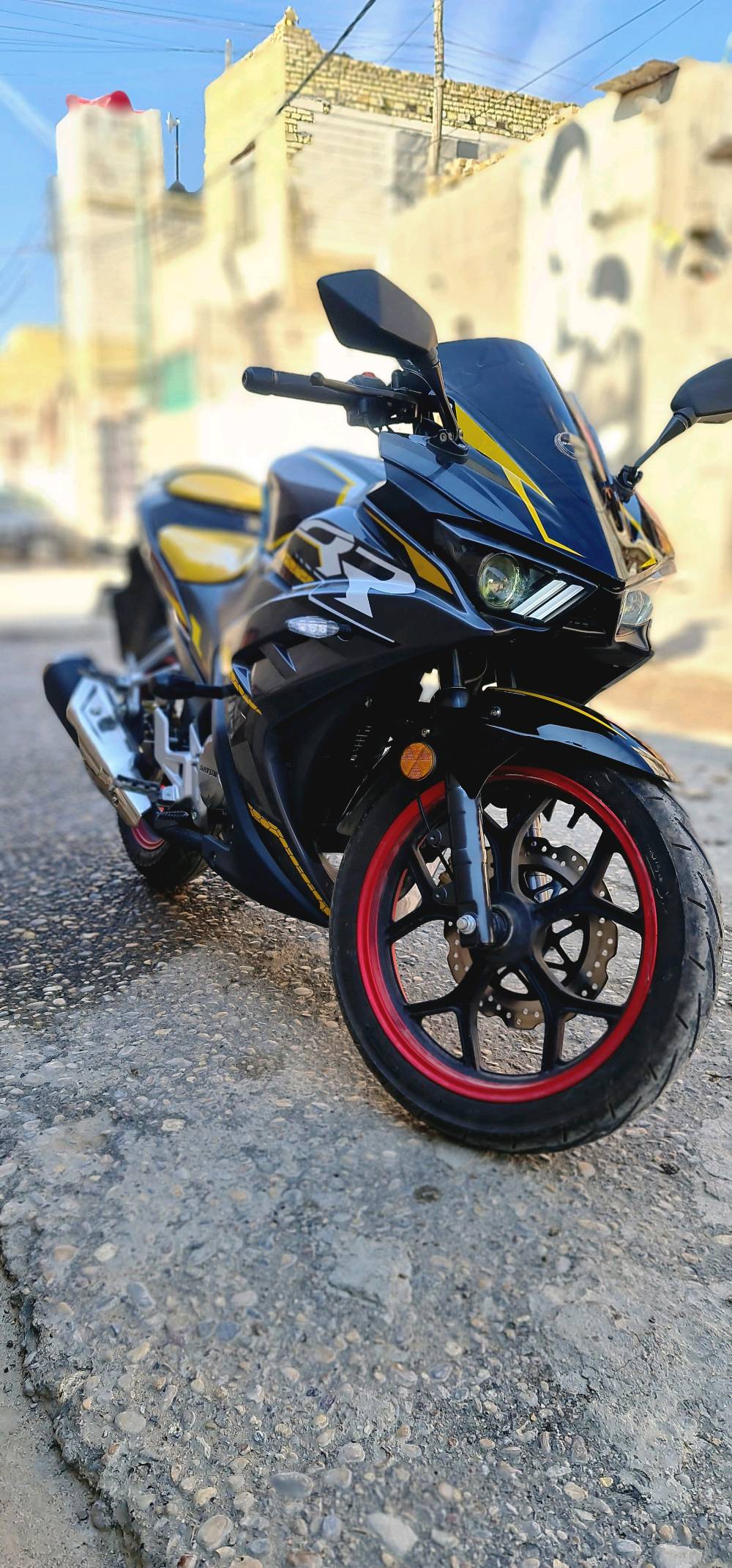 دراجة دايوان بطح ار 200 موديل  2023 مرقم كامل ميسان مكفوله من كلشي