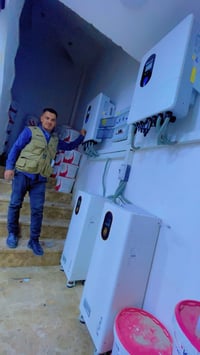 منظومة شمسية • انفيرتر 12KW (2) • بعقوبة