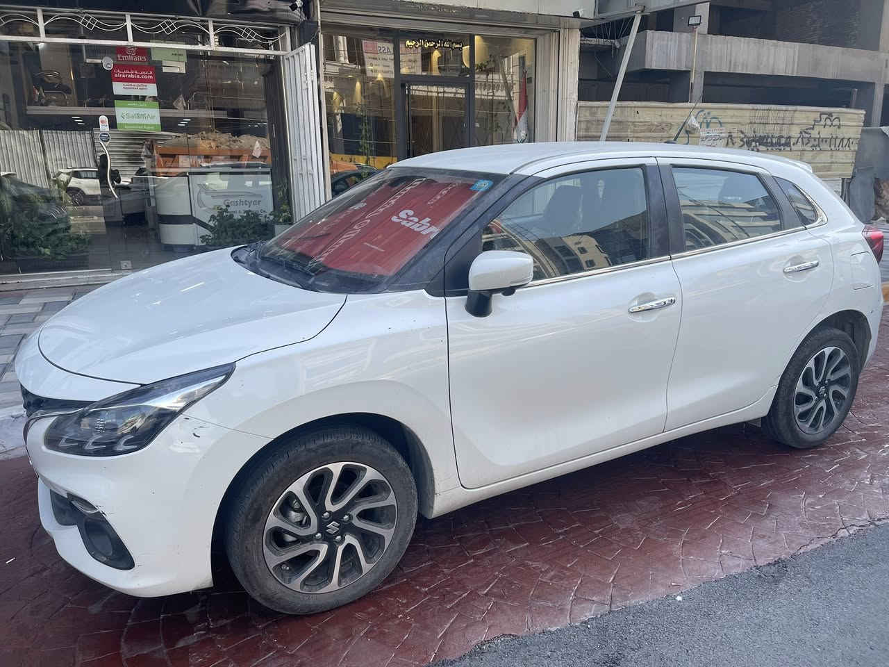 سازوكي بالينو 2024  ماشية السيارة 19 الف قابل للزيادة  بيها رصعه بالباب خلف السايق وفوك فتحت البانزين السيارة جديدة ونضيفه جدا  حساسات وكامرات خلفي امامي وشاشه بحجم كبير

*********** للاستفسار

السعر 135 وبيها مجال مكان السيارة اليرموك
