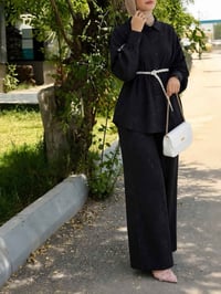 طقم صيفي • خامة زارا • مقاسات ٣٨-٤٨