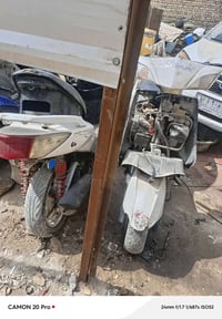 سكانس ثنين فحله دراجات شغالات كهربائيات كامله دراجات هاملهن يعني تاركه...