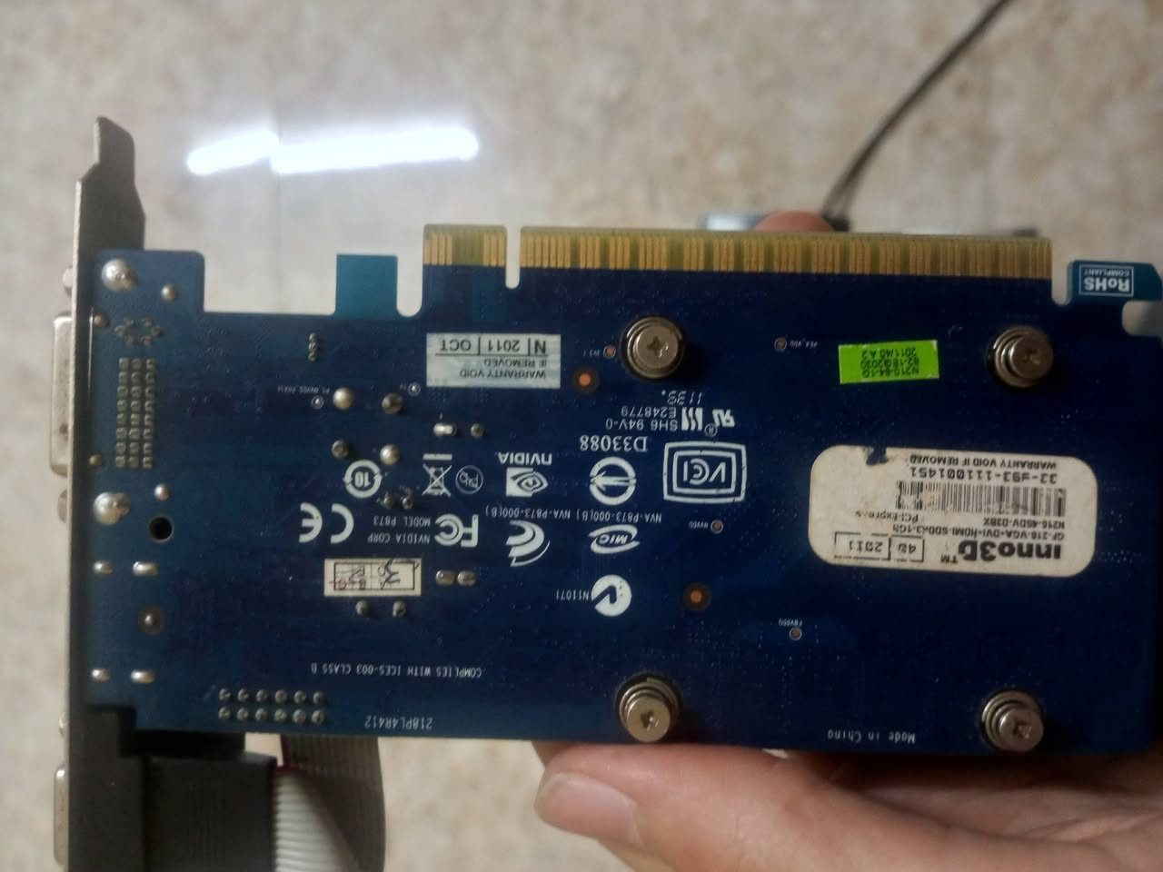 مراوس اخوان بكرت rx580 عاطل
سلام عليكم خوان ذني اليو بي اس يشتغلن فقط يرادلهن بطارية والكرت همين شرط شغال مراوس بكرت rx580 عاطل♥


**إذا كنت صاحب هذا الإعلان وتريد حذفه لأي سبب، رجاءا أرسل رسالة إلى الدعم الفني**