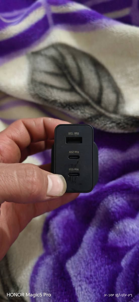 السلام عليكم ورحمة الله وبركاتة
شاحن سامسونج S25 الترا
اصلي وكاله شرط ضمان
السعر/30 الف
مكاني بغداد البلديات
***********
