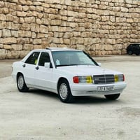 مرسيدس ١٩٠ • موديل ١٩٩٠ • محرك نضيف