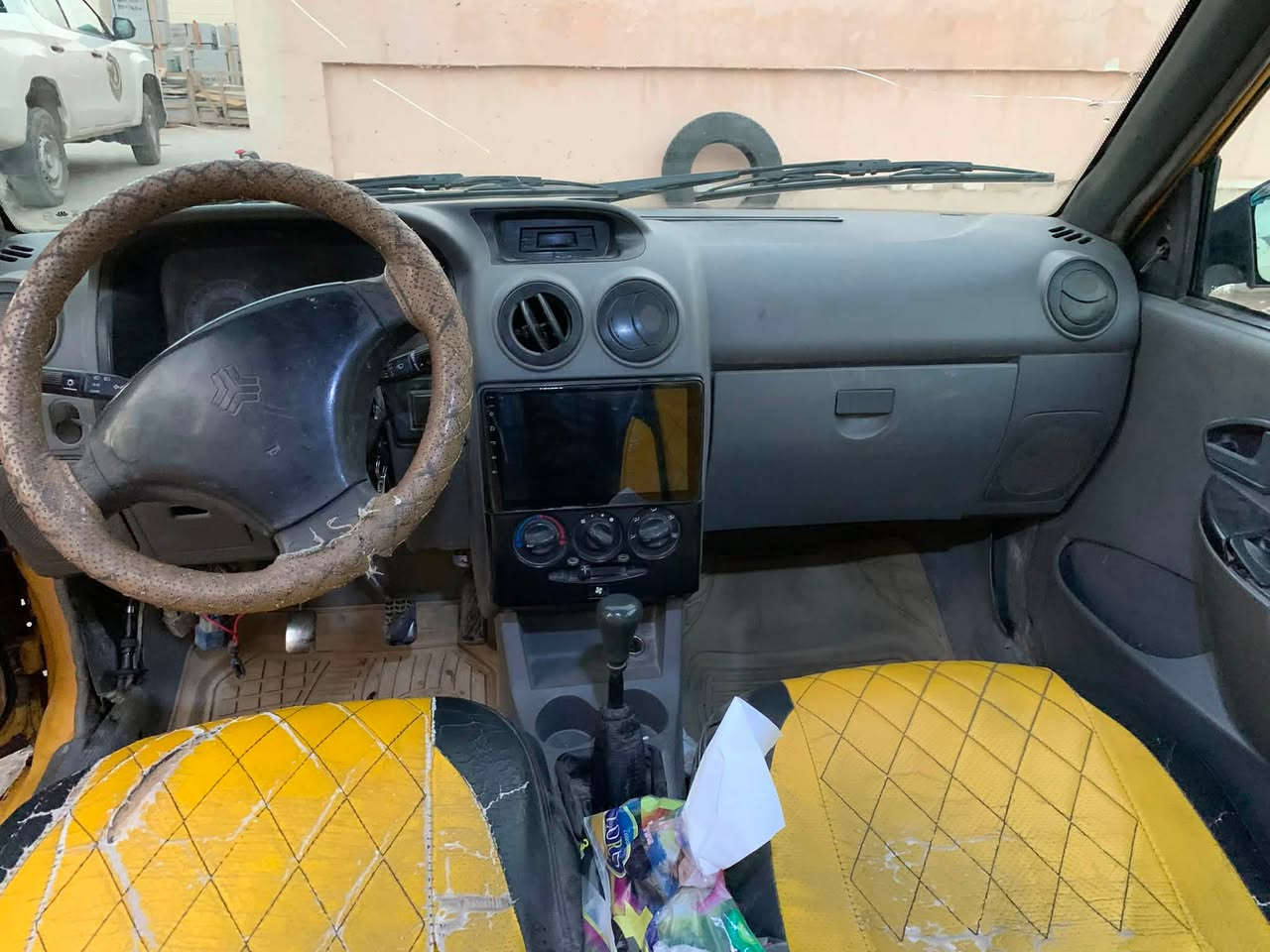 سايبا ٢٠١٢ بيها جاملغ مبدل سياره جاهزه تخم تاير مكينه وكير مكفولات صدر امامي جديد تبريد كان شغال فقط راديتر مزروف يتبدل واتحط غاز بسمي رقم بغداد مصفره من كلشي مكاني بغداد التاجيات رايده ب٢٢/ ***********
