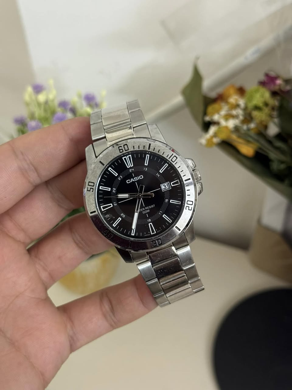 سلام عليكم عندي 4 ساعات 
٣ كاسيو 
وحدة بولو 
جديدات نظافه 90% 
والكاسيو السودة جديدة مملبوسة 
بس الربر بيها شخطه ب جامة 
قيم وأخذ  وبالعافية


**إذا كنت صاحب هذا الإعلان وتريد حذفه لأي سبب، رجاءا أرسل رسالة إلى الدعم الفني**