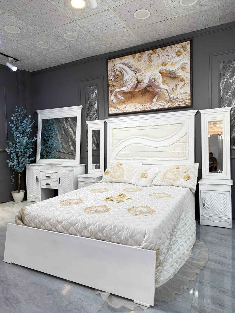 متوفر اكثر من 50 موديل مختلف
شد ونقل مركز بغداد مجاني 
محافظات متوفر توصيل وشد بأجور مناسبة ✨ 

شغل وصبغ من اجود اعمالنا وباسعار مختلفه
غرفة اخشاب مكونات الغرفه
١/ كنتور
٢ /ميز مرايه
٣/ ميز بلازمه
٤ /زاويه كنتورية
٥ /سرير
٦/ تاج الجربايه
٧/ ناصي جربايه
٨/ قواعد جربايه
٩/ كومديات عدد٢ 

#الاضافات. شازلون مقعد /50 ألف 
شازلون مخزن/75 ألف
دواشك طبية درجه اولى ضمان خمس سنوات استبدال/ 150 ألف 
#اثاث
#غرف_نوم_عراقية
#فخر_النجارة_العراقية
#رمضان_كريم
#عروض_رمضانية

ويانه غير طلبك يوصل لباب البيت باسرع وقت  سارع للحجز 

☎️للطلب والاستفسار يرجئ ارسال صوره الموديل و مراسلة الصفحة


**إذا كنت صاحب هذا الإعلان وتريد حذفه لأي سبب، رجاءا أرسل رسالة إلى الدعم الفني**