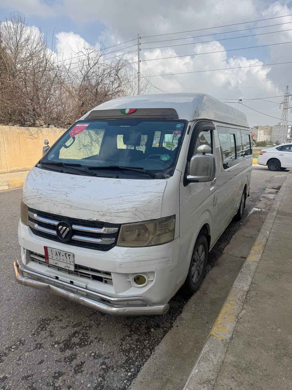 مینی پاس فۆتۆن مۆدیل ٢٠١٧ سەنەوی پلاستیك بە شەرتی خەرامە 
گێڕومەكینەو كارەبای تەبریت ساردو گەرم بە شەرت پەڵەیە بۆیاخی هەیە نرخی ٨٧ گەڵا شوێن سلێمانی ***********
***********whats app السليمانية, العراق
