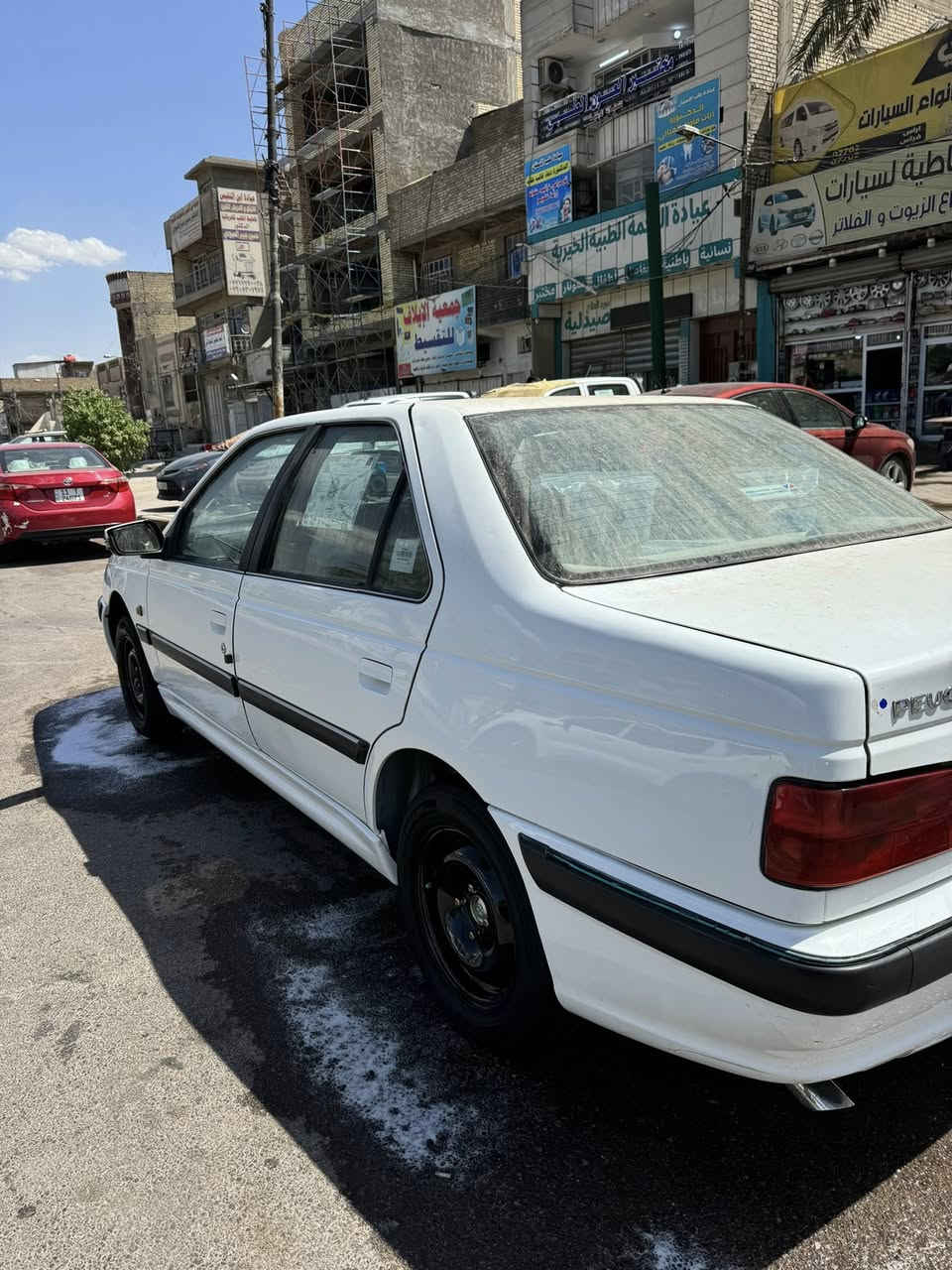 سلام عليكم بيجو بارص للبيع موديل 2014 كير محرك جدد تخم تاير جديد صدر مامي خلفي جديد تبريد ثلج لأضربه ولا تبديل ولا صبغ فقط بارد عل كد شبر فقط سياره جاهزه سعر ٥٤ وبيها مجال تصال ***********
 مكاني بغداد
