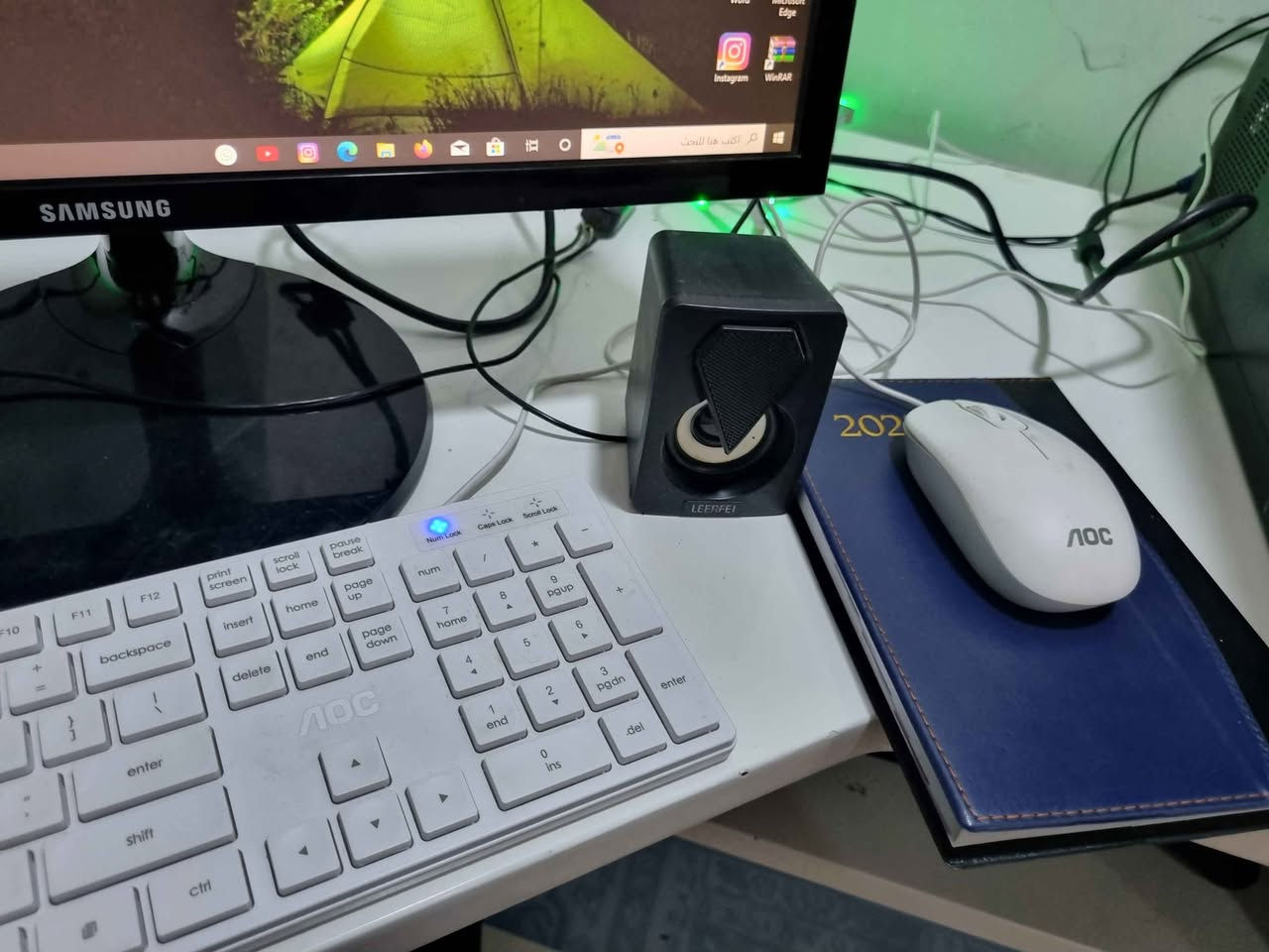 سلام عليكم 
حاسبة كاملة للبيع للدراسة وتصفح وتصير للالعاب لازم تطوره 
كيس دل كور ٥ جيل ٧ 
نظام ويندوز ١٠ برو ٦٤ بت
ذاكرة ٨كيكا 
شاشة سامسونك حجم ١٩
سماعات زوج ام الوان وياه لكن وحدة بدون الوان 
كيبورد ماوس شركة AOC الراقية
مكاني بغداد
توصيل متوفر
سعر 165,000 بغداد, العراق


**إذا كنت صاحب هذا الإعلان وتريد حذفه لأي سبب، رجاءا أرسل رسالة إلى الدعم الفني**