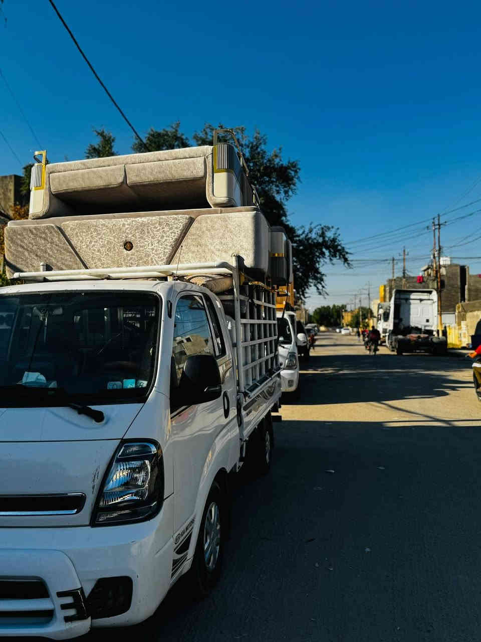 نقليات_الريان_***********  
 لنقل الاثاث المنزل وجميع الاجهزه المنزليه …
تم و بفضل لله .. تم نقل اثاث المنزل   ..للأخ المحترم(#ابو_يوسف   )   (#_من_الدوره_الى_حي_الجامعه   ) وكانت العمليه على مرحله  و كان العمل يتألف من ( سائق سياره نوع كيا 2 طن عدد2 عمال عدد4
#_فك_تركيب_غرفه_تركيه  ) امنياتنا و دعواتنا للاخ #أبو_يوسف المحترم  ان تجد الخير و السعاده في سكنه الجديد .. تعمل كوادرنا في .. كافة المجمعات السكنيه .. و بغداد .. و المحافضاات .. تحياتي استفسار على واتساب___ ‭***********‬#العراق🇮🇶
