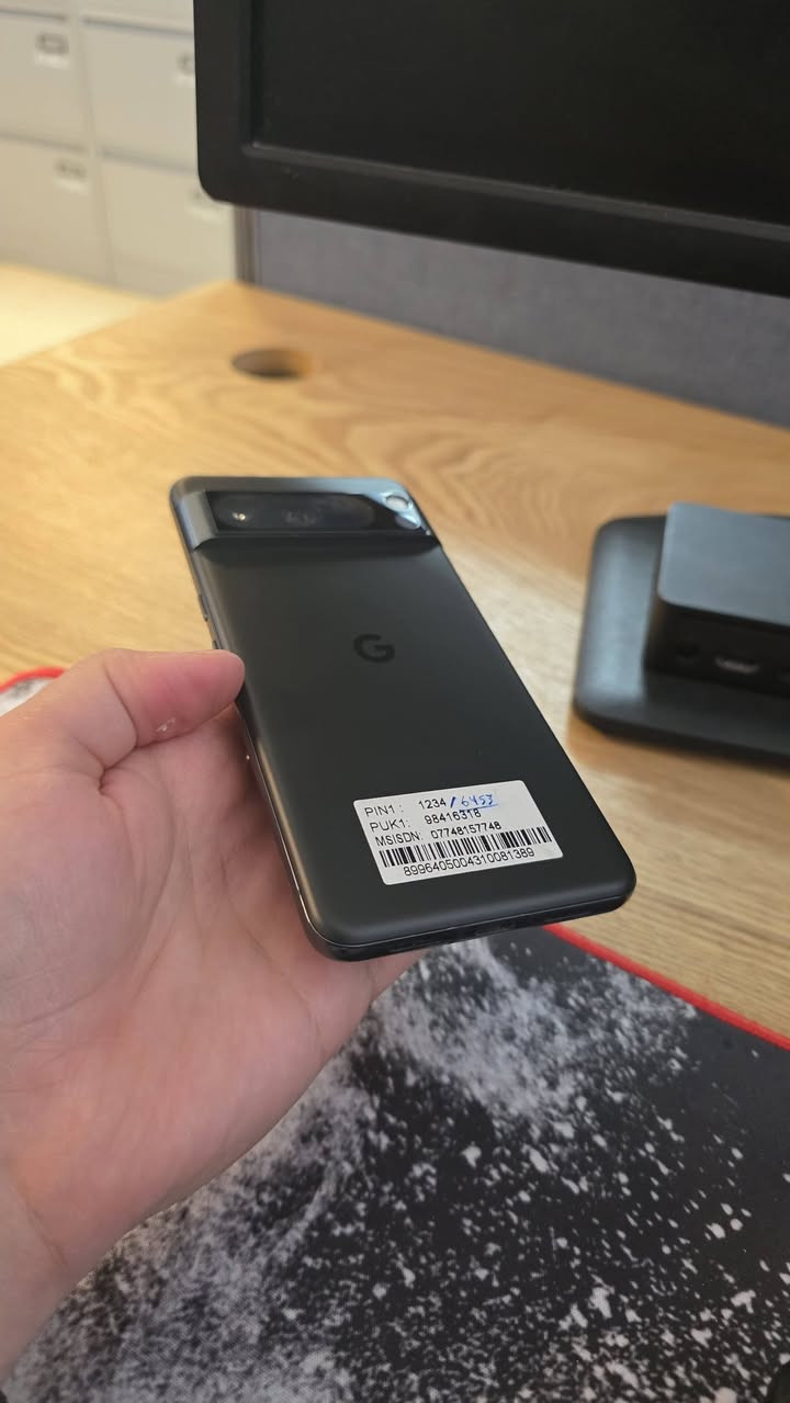 Pixle 8 pro
للبيع بكسل ٨ برو ذاكرة ١٢٨ الجهاز نضيف جدا انطي بيه ضمان سنة كاملة الجهاز ع وضع الشركة يدعم شريحة + eSIM  الكامرات عليهم حماية زجاج مكاني بصرة توصيل داخل البصرة فقط تشوف الجهاز يلا تشتري السعر 600  بيه مجال بسيط وياه ٣ كفرات ولزكات كامرة .***********
