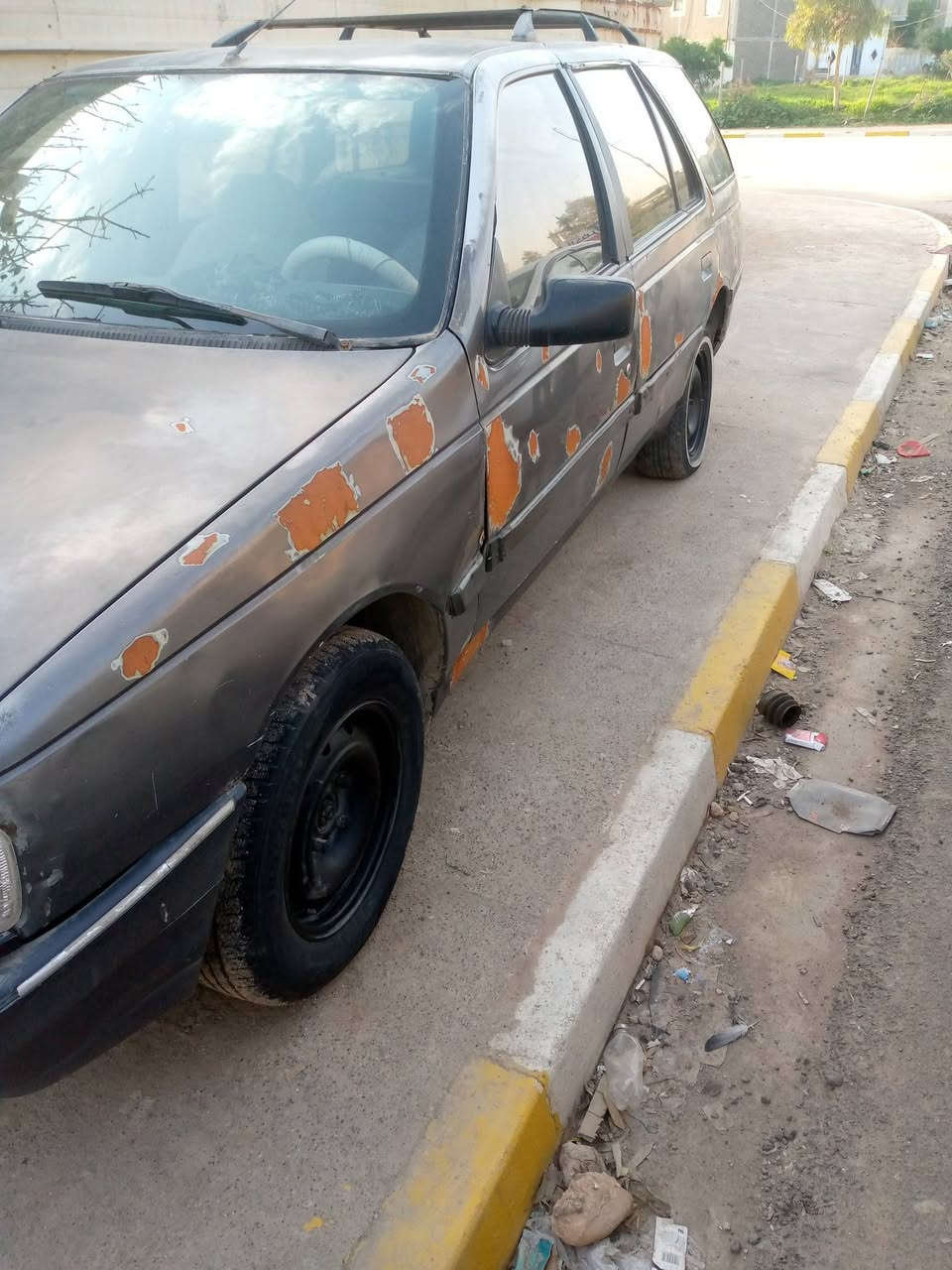 سلام عليكم للبيع بيجو استيشن للبيع موديل 91 كاربون موجود رقم الماني تاريخ نفاذ إلى سنه 29 صاحب شرعي موجود تريد تحويل وكاله حاضر سعر 17 بي مجال شي قليل ***********او ***********
