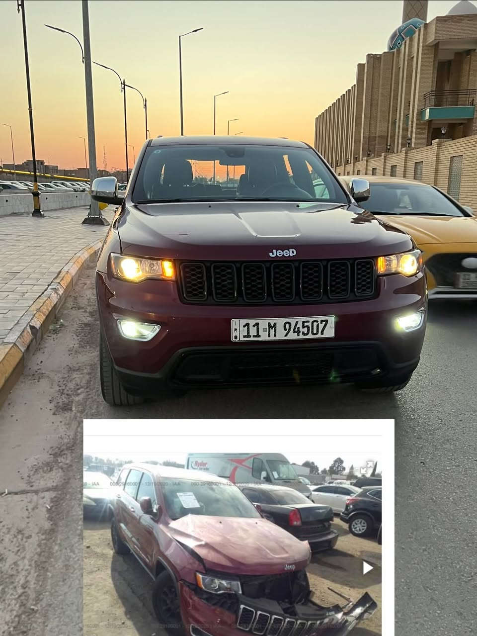 جيب لاريدو -٢٠١٩ 

وارد امريكي 

ضرر السياره قطعتين - جاملغ - وبنيد 

مواصفات

كشتات جلد

تحكم كشنات

بصمة بابين

حساس مري

حساس خلفي 

توقف ذاتي

لأدار خلف

كار بلي

شاشه حجم كبيره بلادي 

ماشيه ١١٩

سياره جديده وجاهزه 

ماتصرف عليهه دينار 

صور الحادث مرفقه 

رقم بغداد تحويل مباشر

السعر كلش مناسب 

عنوان السياره واسط  الهوره /***********
