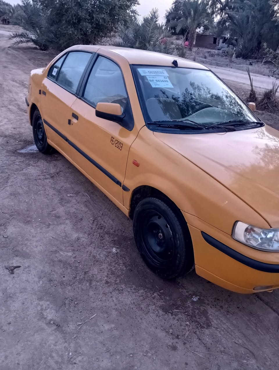 السلام عليكم سمند موديل 10 مصفرة ورقم انكليزي وبااسمي سيارة جاهزة مصبوغة فقط حزام جمالية  المكان دوانية  واتساب ***********   السعر 37وبيهة مجال
