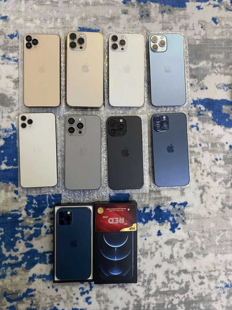 سلام علیکم اخوتی
اسعارنە سعر جملە 
ایفون 15 بروماکس  خطین  256  شرق اوصط  بس بی فطر بلضهر کلە بلادی سعر 750 الف 
....
ایفون 15 بروماکس  خطین 256  مبدلە شاشە ولکامرە  شرق اوصط  سعر  650 الف  
.....
 
ایفون  13  بروماکس کبس بلادی بس مبدلە کامرە بل ابل  128  خط واحد   سعر  525 الف 
.......

ایفون  12 بروماکس  خط واحد 128  مبدلە بطاریە فیس ایدی واکف شاشە بلادی    سعر  315 الف 
......

ایفون   12 برو 3 کمرات  کلە بلادی معا کارتونە 
 سعر 320 الف 
......

ایفون   13   بروماکس مبدلە شاشە  460 الف 

ایفون  13  بروماکس  مبدلە شاشە ولبطاریە  256  السعر 440 الف  
 عندی طوصیل جمیعل محافضات 
*********** 
تحیاتی لجمیع
