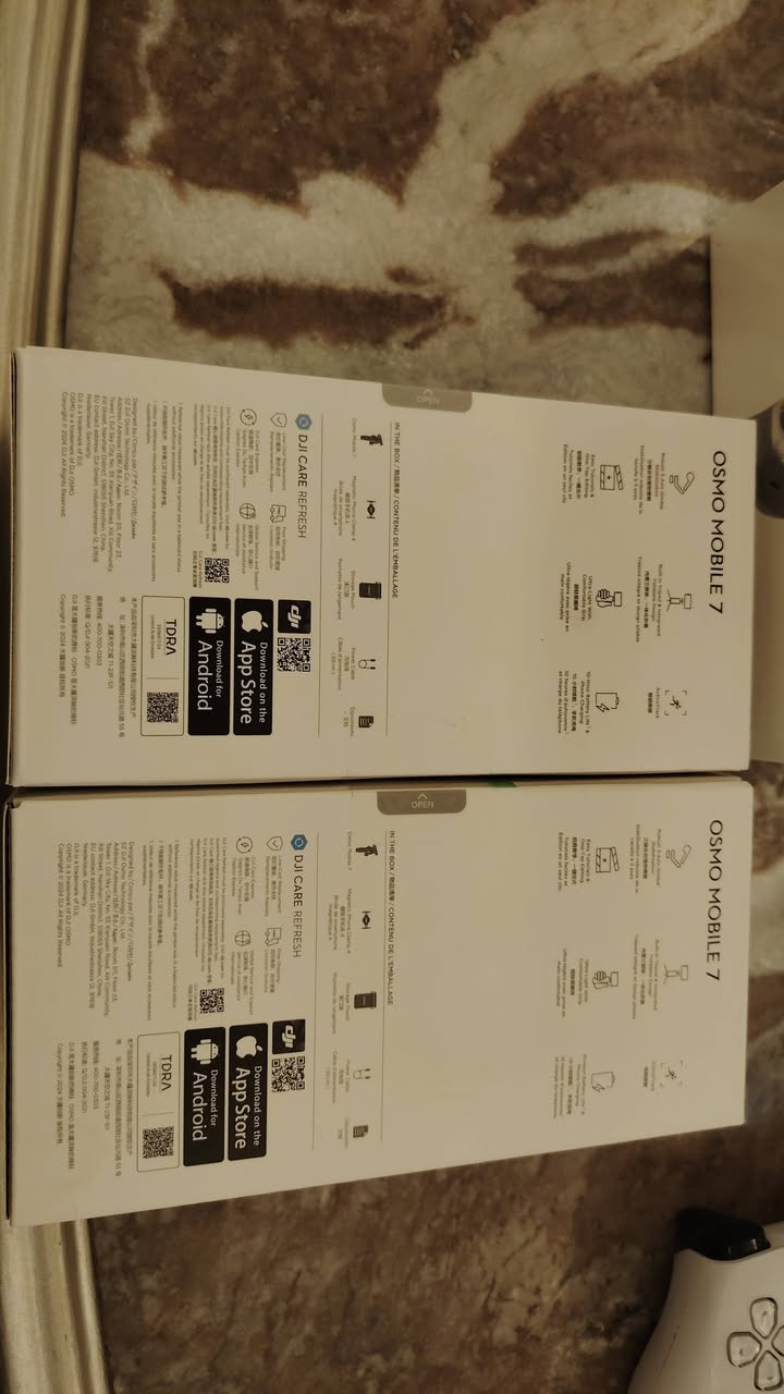 اتوفر اوزمو  dji الأصلي.    جدد في الستيكرات    عنوان بغداد الشعب مقابيل سوق شلال ويوجد توصيل كل مناطق بغداد ومحافظات ***********
