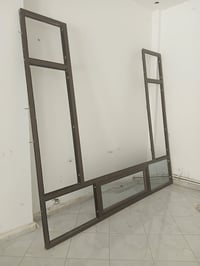 فترينة المنيوم • بيبان يتفتحو