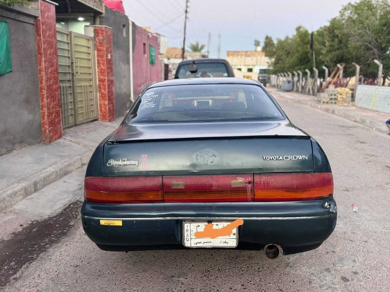 السلام عليكم ورحمه الله 
للبيع بطه متصل لون زيتوني  موديل 1991 رقم بغداد  گير ومكينه 2500 ديلكو بلادي خير من الله السياره كفاله گص ونقل وعيب وضربه قويه واصوليات جاهزه من كلشي صبغ عام للجماليه المكان ميسان  ***********
