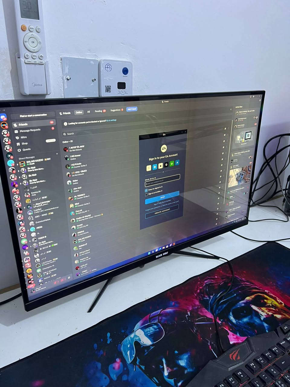 السلام عليكم pc للبيع كامل مع ملحقات مابيه اي نقص السعر مليون و 600 وقابل للتفاوض 
لل استفسار رقمي ***********
