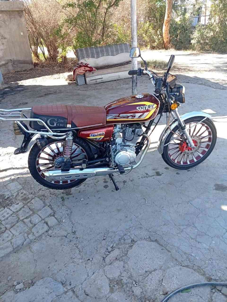 يا الله دراجه ايراني للبيع موديل٢٠٢٤ اوراق كامله جاهزه دبل بصمه جاهزه من كلشي  السعر ٧٥٠ الف  المكان الصقلاويه مكلف بلنشر رقم صاحب الدراجه ***********/ ***********
