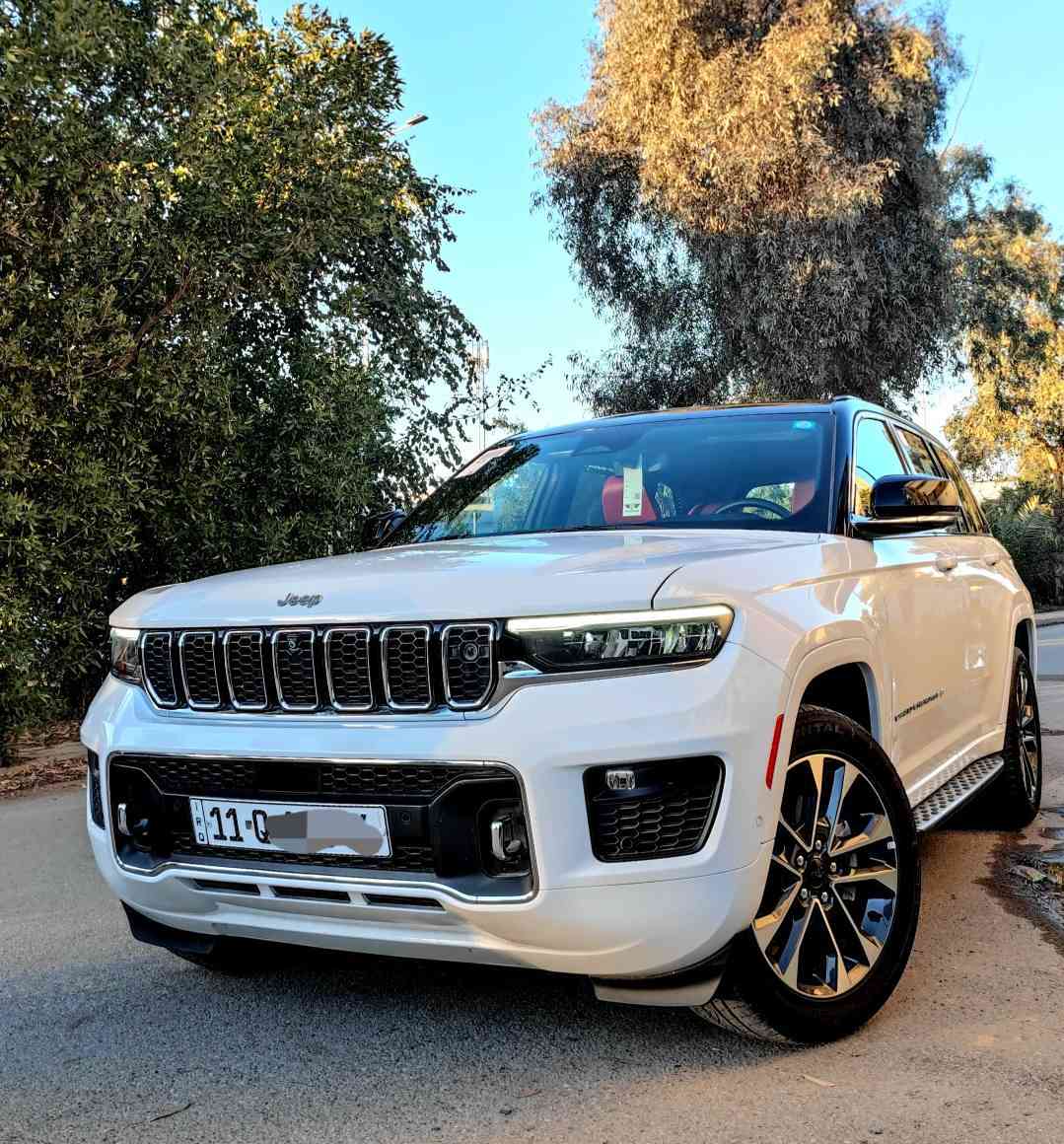 سلام عليكم .... اخوان عندي جيب اوفر لاند. 2024  لون ابيض خليجيه وكالة هارلم رقم بغداد بأسمي وتحويل مباشر .... اخوان السياره مكفوله من كلشي وبحالة الوكالة وماشيه 15 الف فقط طبعا السياره فول مواصفات  وسعرها 48500$ واي استفسار هذا رقمي ***********
مكان السياره حي القادسيه 
مواصفاته 
محرك 6 سلندر 3600
بانوراما 
خمس كامرات 
ناظور ليلي 
مساج
كشنات جلد لون احمر 
جكات 
فور ويل 
باب خلفي كخرباء 
سستم صوت 
رادار امامي 
رادارات جانبيه بغداد, العراق
