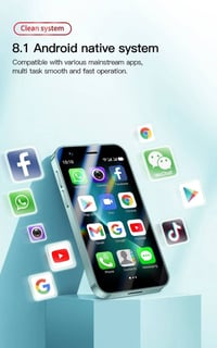 هاتف SOYES F8 Pro Max الذكي الصغير جدا  يتميز الهاتف بحجم مدمج للغاية،...