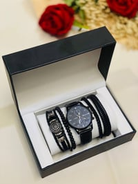 بوكس ساعة رجالي • ماكنة ياباني • مقاوم للماء