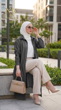 قميص جينز • تنسيل أجنبي • مقاسات ٤٠-٥٠