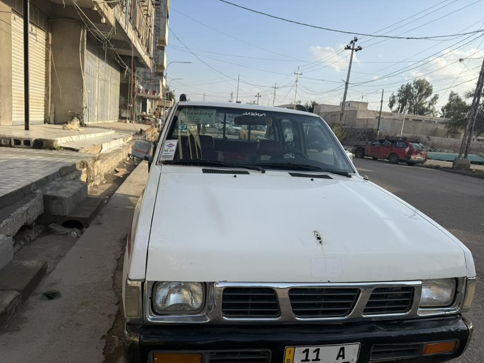 نيسان موديل ٩٥ بلادي كير مكينة شاصي كلة كفالة تخم تاير جديدشاشة ويل كب كروم سنتر لك رقم بغداد دولي بسمي تحول ثاني يوم مكاني ديالى بعقوبة *********** سعر ٧٠بيهة مجال شي قليل
