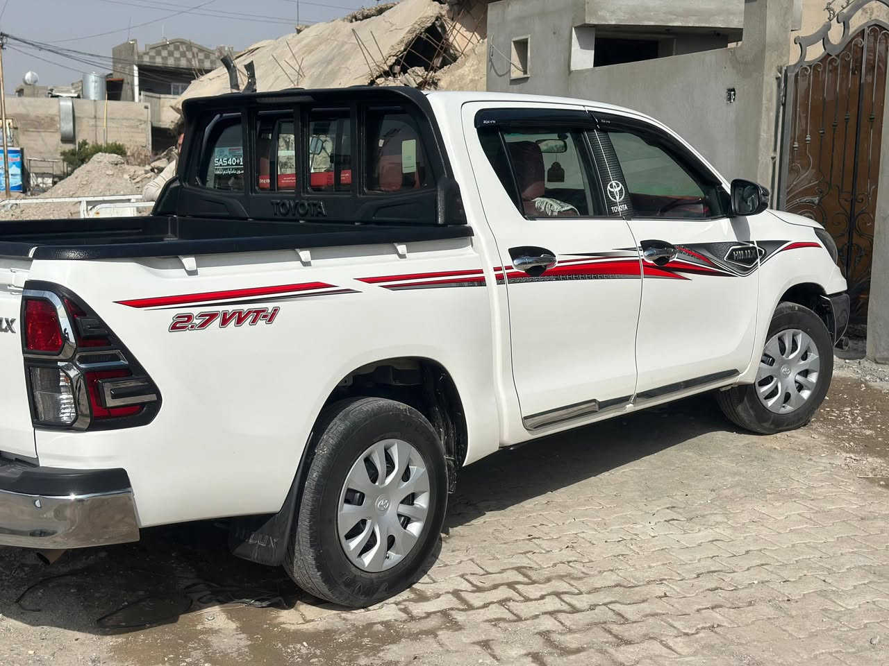 تيوتا هايلوكس موديل 24
ماشية37
ام الجكات وتجوة وكاميرا
جديدة مكفولة كفالة عامة
للاستفسار ***********
السعر245 رقم سليمانية دولي
