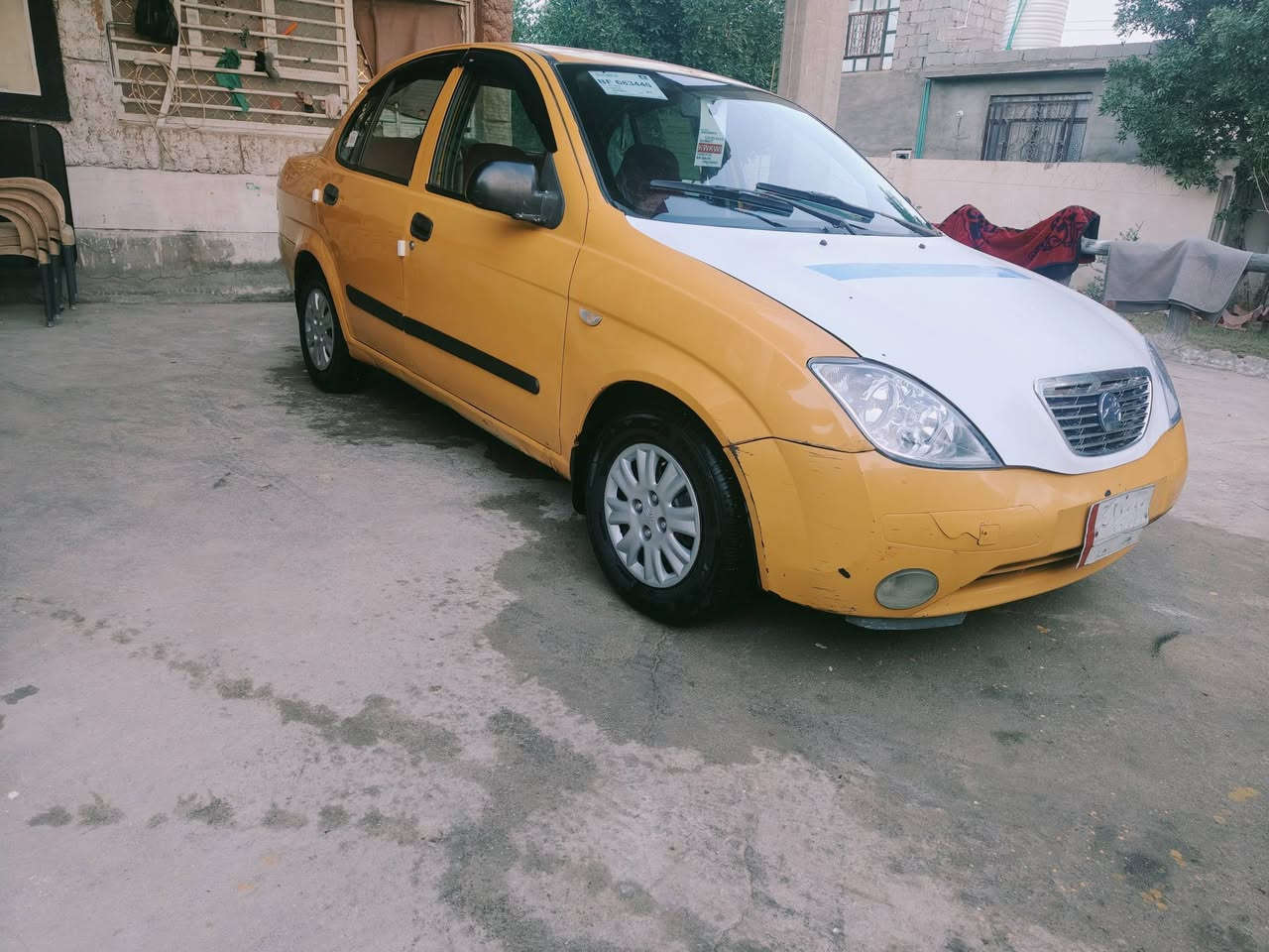 السلام عليكم
طيبه 2015 
كير محرك كفاله 
حداديه تخم تاير جديد 
السياره كفاله من الضربه 
شواصي كفاله 
هيئه وغرامات مصفره 
سنويه ل 2027 
العنوان كربلاء الحر السواده 
السعر 35 
***********
