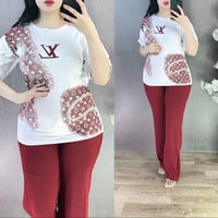 تراك نسائي • فانيل لينن • مقاسات L/XL/2XL