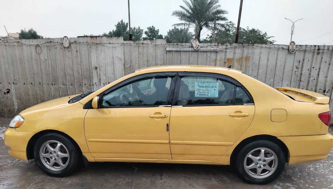 السلام عليكم للبيع كورلا نحله 2008 وارد امريكي .رقم كربلاء انكليزي مصفره هيئه وغرامات سياره حادثه الجاملغ الأيمن .ويل كب تأيرات صدر  محرك 1800  خير من الله 
دواخل رصاصي صاج مازدات جدد السياره خير من الله.السعر 73 وبيه مجال الطيبين الشراي يتصل مكاني بغداد 
/*********** هذا رقمي للاستفسار
