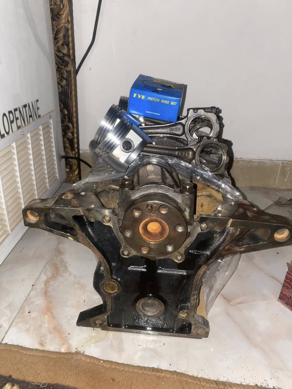 من رخصة الادمن
نص مكينة سايبة  فقط طابوكة

تجفيت رايمر درجة اولى 

سلندر سايز 30

كرنك سايز 10

للبيع 

مكاني بغداد

مع القديم

225 الف


**إذا كنت صاحب هذا الإعلان وتريد حذفه لأي سبب، رجاءا أرسل رسالة إلى الدعم الفني**