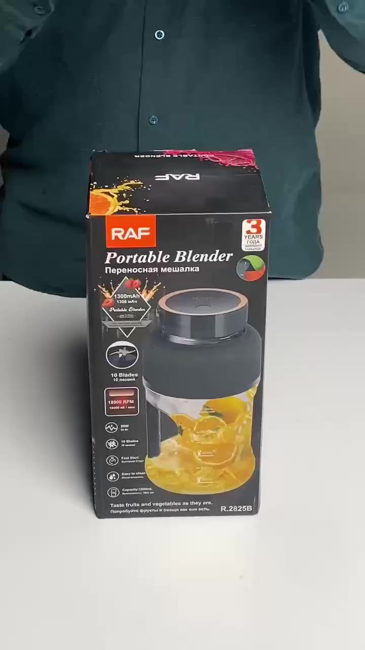 اطلب قبل انتهاء الكمية 📣
بسعر 25000 فقط مع التوصيل ✅
يتوفر توصيل لكل محافظات العراق 🇮🇶🚚

حضّر عصيرك الطازج والمخفوقات بلحظات بفضل 10 شفرات قوية ومحرك سريع يخلط بكل سلاسة ⚡️

سعتين عمليتين (1000 مل + 400 مل) تناسب كل احتياجك، من مشروب سريع لوجبة صحية كاملة 🧃

بطارية مدمجة تُشحن USB، خفيف وسهل الحمل للسفر، الدوام، أو الجيم 🎒

آمن وسهل التنظيف، وما يشتغل إلا إذا الغطاء مثبت صح ✅

اختيارك المثالي لعصائر، سموذي، وحتى أكل الأطفال 👶💚

خلي صحتك معاك بكل مكان وبأبسط طريقة! 💪
رقم الهاتف 📱
*********** واتساب 📱
