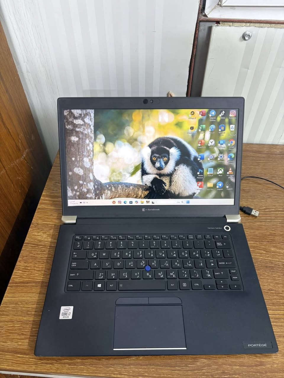 السلام عليكم لابتوب dynabook ياباني اصل
المواصفات المعالج : intel core i7-10510U الجيل العاشر

 

الرام : 16 جيجابايت

كرت الشاشة : intel UHD graphics مدمج

نضام التشغيل : Windows 11 pro

جهاز مستخدم شهر واحد جنت اريد ادخل قسم امن سيبراني وغيرت قسمي 

الجهاز ممتاز جداً للاعمال المكتبية - والدراسة  -والبرمجة

السعر 375 وبي مجال قليل جداً الله شاهد مشتري ٥٥٠ 

العنوان بغداد شارع حيفا
***********
