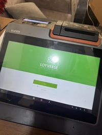 كاشير sunmi T2  لمس  طابعه و دفع ماستر بي   سريع جدا .. بلوتوث و واي ف...