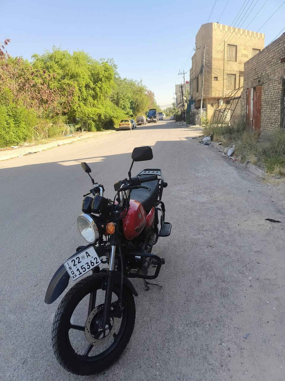 سلام عليكم دراجه للبيع كيواي 200cc
مرقم اربيل انكليزي 
ممشى الدراجه 
16 الف
السعر  2,700,000 وبيه مجال الطيبين 🤍
مكاني بغداد الحريه الدولعي الشارع مقابيل سوق الدولعي 
رقم الهاتف للستفسار 
***********
